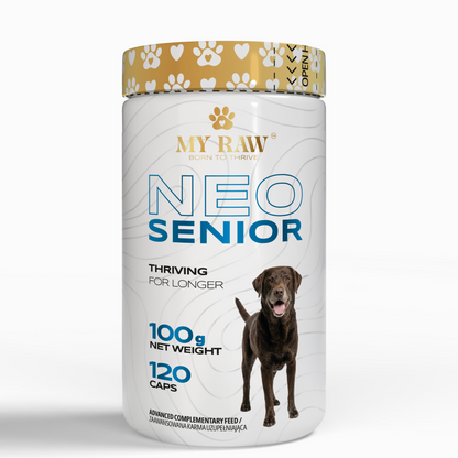 MyRaw Neo Senior | Złote lata w pełnym blasku – Wsparcie witalności (120 kaps.)