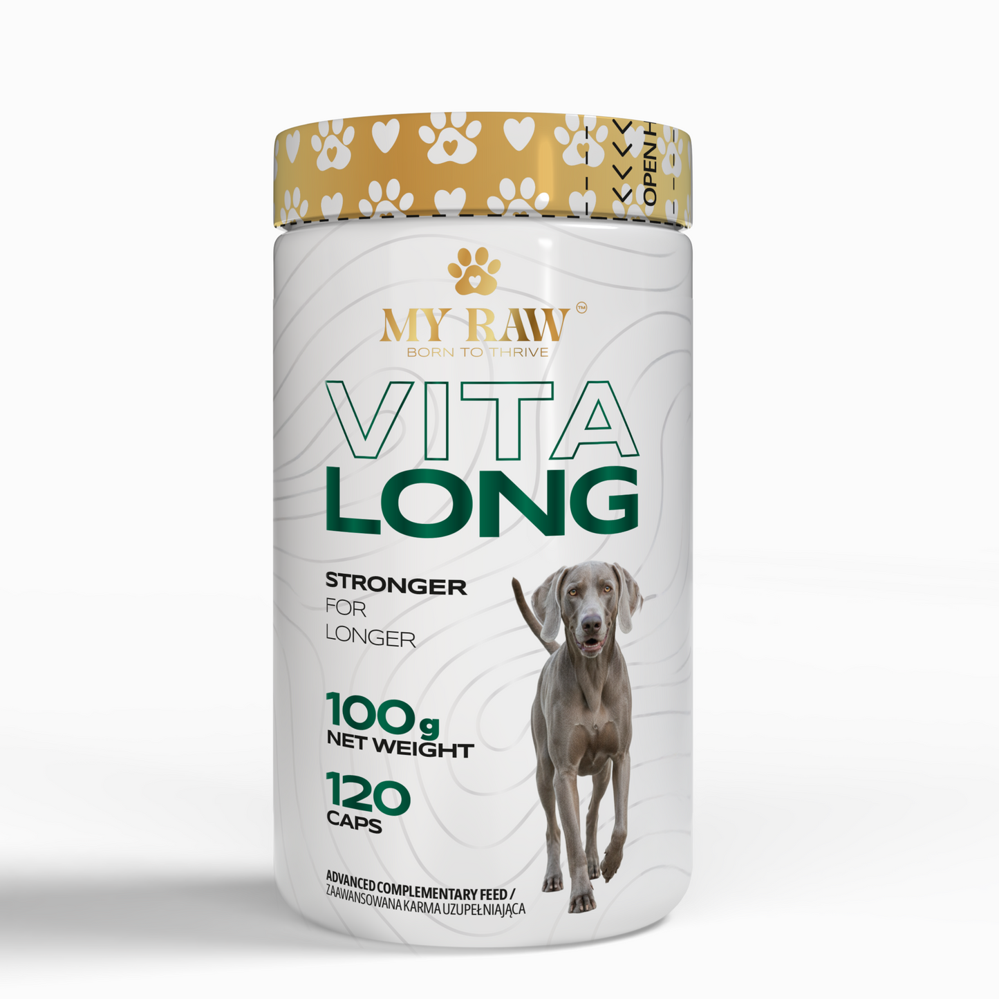 MyRaw Vita Long | Kompleksowe wsparcie i codzienna dawka witalności (120 kaps.)